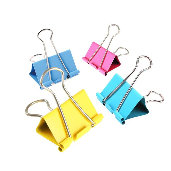 DeliColorfulBinderClip15mmE8556APackof60_1