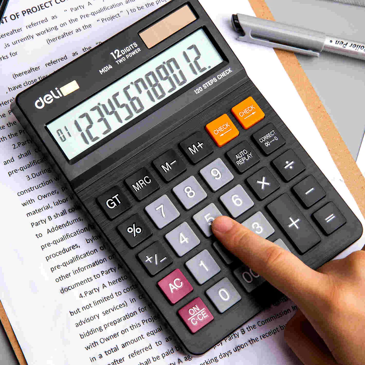 DeliDesktopCalculator12Digits_120StepsCheckEM01420_1